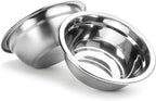 COMESOON 2 Pack 7.2" Stainless Steel Dog Bowls 50oz Thickened Durable Replacement Dog Food Bowls for Food and Water, Fit for COMESOON Bowl Stand DB-B01/DB-B03