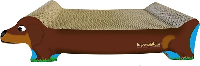 Brown Dachshund Scratch 'n Shape, Small