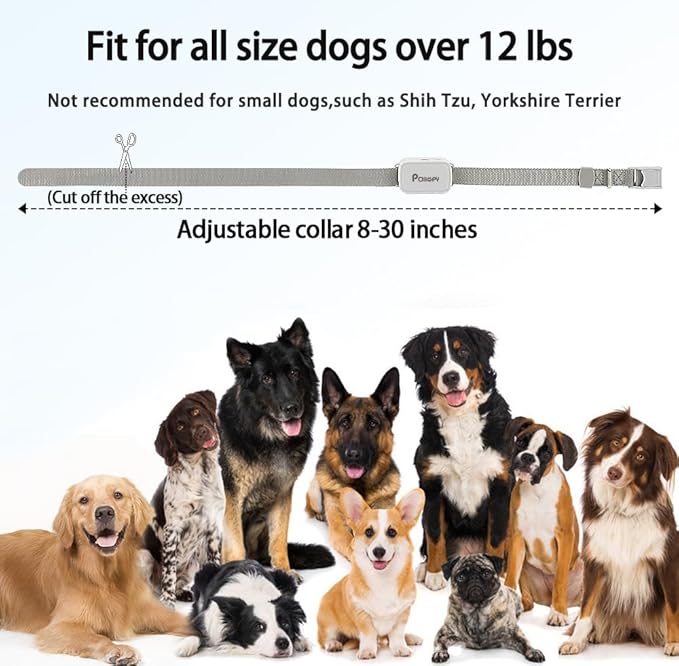Citronella Dog Training Collar with Remote & 2 Receivers【Can't Work Automatically】,3 Modes Harmless Spray/Vibration/Beep, Humane Citronella Dog Collar,1000ft Range No Shock Rechargeable Spray Collar