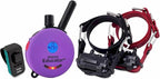 Educator ME-302 DMBC Micro E-Collar Two Dog Training Collar with Remote 100 Levels Safe Selectable Stimulation Night Light Waterproof Finger Clicker Rechargeable 1/3 Mile range for Small & Medium Dogs