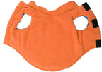 Gooby - Sports Vest, Fleece Lined Small Dog Cold Weather Jacket Coat Sweater with Reflective Lining, Blue, Large