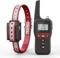 Dog Shock Collar 3280FT Dog Training Collar with Remote IPX7 Waterproof Electric Dog Collar with 4 Training Modes Beep Vibration Static Electricity Flashlight for Small Medium Large Dog
