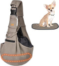 CUBY Dog and Cat Sling Carrier - Hands Free Adjustable Small Pet Sling - Soft Pouch and Tote Design - Suitable for Puppy, Small Dogs Cats Outdoor