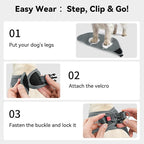 Joytale Small Dog Harness, Breathable Mesh Step-in Vest, Reflective Soft Padded Harnesses for Cats and Puppies Dogs, Gray, XXXS