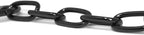 Herm Sprenger Black Stainless Steel Short Link Fur Saver Dog Training Collar No-Pull Slip Chain for Small Medium Large Dogs for Easy Control Made in Germany