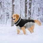 Lelepet Dog Coat Warm Dog Winter Coat Waterproof Dogs Jacket with Harness Built in Reflective Pet Fleece Vest Zip-Up Cold Weather Coats for Small Dogs Turtleneck & Windproof Coats Yorkie Black S