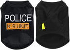 2Pack Dog Clothes for Small Dog Boy Puppy Shirt for Chihuahua Yorkies Summer Pet Dog Cat Breathable Comfortable Cute Vest Apparel