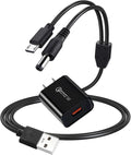 Dog Shock Collar Charger for Bousnic Dog Training Collar RS2 and RS2B, 18W USB Fast Charger with 2-in-1 Bark Collar Charging Cable for Dogs