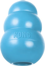 KONG - Puppy Toy - Natural Teething Rubber - Fun to Chew, Chase and Fetch ( Colors May Vary)