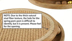 Cat Scratching Pads Interactive Cat Toys Natural Sisal Toys with Interactive Play Balls – Indoor Cat Scratcher Post for Furniture Protection, Exercise & Stress Relief 12.5 x 12.5 x 3