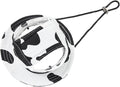 Round Brim Princess Hat Visor Hat Pet Dog Mesh Porous Sun Hat with Ear Holes for Small, Extra Small Dog Teddy, Pug, Chihuahua, Shih Tzu, Yorkshire Terriers, Papillon W-Black L