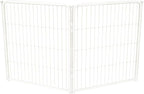 FXW Homeplus Unleashed Indoor Dog Playpen - Stress-Free and Safe Play, Heavy Duty 32 Inch 2 Panels Dog Pen for Puppy and Small Dogs, White│Patented