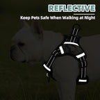 PUPTECK No Pull Dog Harness Small Sized Dog, Adjustable Reflective Escape Proof Easy Control, Comfortable Soft Padded Step in Pet Vest Harness, Camouflage, M