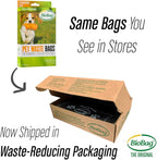 BioBag Premium Pet Waste Bags, Standard Size, 200 Count, Great For All Dog Breeds, Fits in Standard Park Dispensers