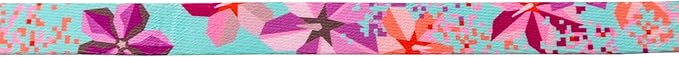 Wolfgang Heavy Duty Dog Leash, Pull-Tested for Walking & Training, DigiFloral Print, Small