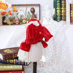 Furbabycare® Elegant Sweet Fashion Puppy Dog Blingbling Princess Skirt Pet Dog Lace Cake Camisole Tutu Dress H-WineRed X-Small