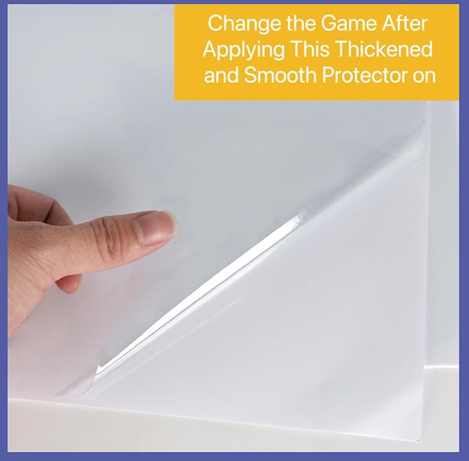 Cat Scratch Furniture Protector: Cat Anti Scratch Tape - Door Protector from Dog Scratching - Clear Training Self Adhesive Tape for Carpet, Sofa, Couch, Door (Transparent, 17.72" x 6.56FT)