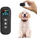 Shock Collar for Small Dogs, Electric Dog Training Collar with Remote,Tailored for 5-30lbs Small Dogs,3 Training Mode Beep, Vibration, Safe Shock(0-9) Waterproof, 1900ft Range (Black, Small)