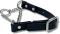 Martingale Collar for Dogs, Biothane, Stainless Steel Hardware, No Pull, Made in The USA, Professional Grade, XXL, Black