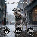 Dog Training Collar for 2 Dogs (10-120Lbs),Training Collar for Dogs Dog Training Collar with Remote 3300FT Rechargeable E Collars for Large Medium Small Dogs with Flashlight, 4 Training Modes
