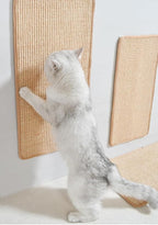 Plus Size Cat Scratching Mat Pastable Natural Sisal Grinding Claws Mat and Anti-Slip Carpet for Cat Grinding Claws and Furniture Protecting Carpet Sofas (40 * 60cm)