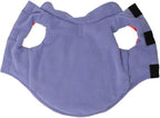 Gooby - Sports Vest, Fleece Lined Small Dog Cold Weather Jacket Coat Sweater with Reflective Lining, Red, Large