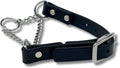 Martingale Collar for Dogs, Biothane, Stainless Steel Hardware, No Pull, Made in The USA, Professional Grade,XXS, Black