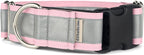 If It Barks - 1.5" Reflective Martingale Collar with Quick Snap Buckle for Dogs - Adjustable - Made in USA - Strong, Durable, and Comfy - Ideal for Training - Fits Most Breeds - Medium, Pink
