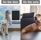 Dog Scratch Door Protector Dog Scratching Dog Scratch Pad Replaceable Sticky Sandpaper Dog Scratch Nail File Scratch Board for Cat Claw Care (11 * 9in)