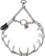 Herm Sprenger Prong Collar with Quick Release ClicLock Buckle for Small Medium Dogs Stainless Steel No Pull Collar | Pinch Collar for Dog Training Made in Germany (16in x 2.25mm)