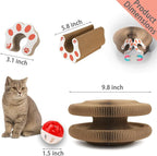 Magic Organ Cat Scratcher Board with Ball – Interactive Kitty Toy for Mental & Physical Exercise