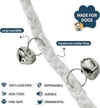 Dog Doorbells for Potty Training, Poly Urethane Puppy Door Bells, Hand-Woven Dog Bells for Dog Training, Extra Loud Bells for Door Knob, Ring to Go Outside Doggie Pet Supplies.
