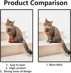 24Pcs Cat Mittens to Prevent Scratching,Cute Patterned Non Slip Cat Booties,Multi Colored Cats Shoes with Adhesive Tabs,Ideal for Bathing Cats,Trimming Nails Walking Puppies