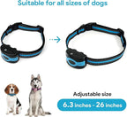 Replacement Collar for Shock Training Bark Collar,Dog Shock Collars Replacement, Nylon Replacement Collar Strap for E Collar Wireless Dog Fence Receivers（2 Piece, Blue+Black）