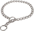 SGODA Dog Chain Collar Training Choke Collar, 18 in, 2.5 mm