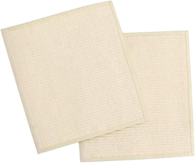 Kilodor Cat Scratcher Mat, Replaceable Sisal Scratching Pads for Cat Scratching Post, 15.8 * 13.8 Inches 2 Packs
