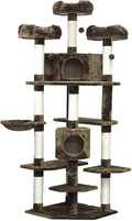 All Climbing Cat Tower for Active Cats, Mocha