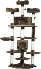 All Climbing Cat Tower for Active Cats, Mocha