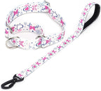 Martingale Collar and Leash Set, Premium No Slip Martingale Collar for Dogs Medium Large, Girl Dog Collars Training (NO19, L)