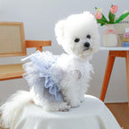 Furbabycare® Elegant Sweet Fashion Puppy Dog Blingbling Princess Skirt Pet Dog Lace Cake Camisole Tutu Dress K-1-andromeda Small
