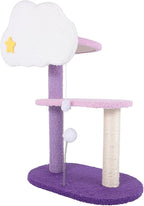 Amosfun Cat Climbing Frame with Scratching Posts Large Multi-Level Cat Tree Tower Kitten Jumping Platform Indoor Household Pet