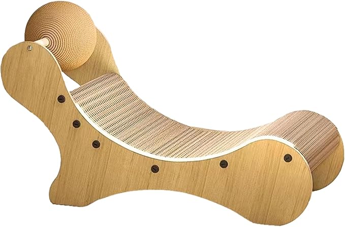Cat Scratch Pad - Curved Sisal Ball Kittens Toy,Cat Scratcher Pad | for Climbing Home Indoor Outdoor Bedroom Living Room Corner Floor Rest