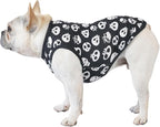 CuteBone Halloween Dog Shirts 2-Pack Soft Pet Clothes Breathable Summer Vest for Small Puppy and Stretchy Cat Apparel 2BX07L