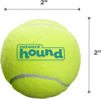 Outward Hound Squeaker Ballz – Squeaky Tennis Balls for Dogs Under 25 lbs, Interactive Dog Toy for Fetch & Training, Small (2"), 4‑Pack