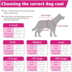 Fleece Hoodie, Windproof Waterproof Coat, Winter Warm Jacket, Cold Weather Pet Apparel Clothes Vest for Small Medium Large Dogs (S, Pink)
