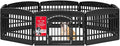IRIS USA 24" Dog Playpen 8-Panel Pet Exercise Pen with Door Gate 83.5x83.5x24 Puppy Play Pen Indoor Outdoor Plastic Foldable Portable Pet Fence for Small Medium Dogs Puppies Multiple Pets Black