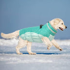 Lelepet Dog Coat Warm Dog Winter Coat Waterproof Dogs Jacket with Harness Built in Reflective Pet Fleece Vest Zip-Up Cold Weather Coats for Extra Large Dogs Turtleneck & Windproof Coats Great Dane 3XL