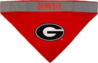 Pets First NCAA Georgia Bulldogs TIE Bandana, Small/Medium. Dog Football Reflective Bandana Scarf Bib for Pet, Cat, or Dog. The Ultimate Game-Day, Party Bandana