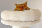 Plush Cat Bed for Large Cat Tree Cat Tower, 17.7"x 17.7"