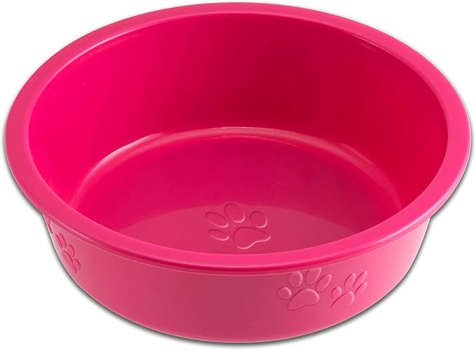 Loving Pets Dolce Luminoso Dog Bowl, Large, Pink